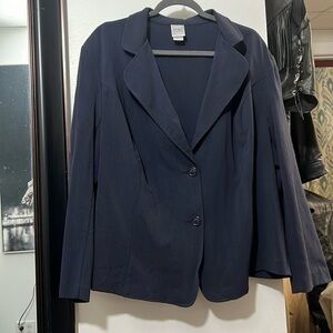 Just my size blue blazer size 24W two button